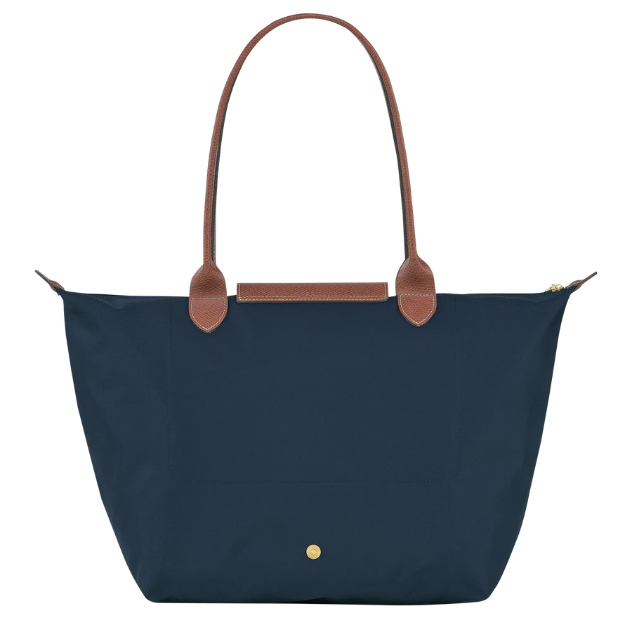 Lara | Bolso Tote Plegable Grande en Azul Marino