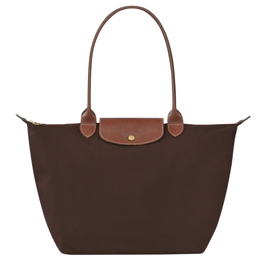 Leda | Bolso Tote Plegable Grande en Ébano - Ébano