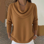 Ester | Jersey de Cuello Cascada con Caída