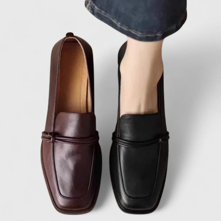 Daria | Mocasines de Punta Cuadrada