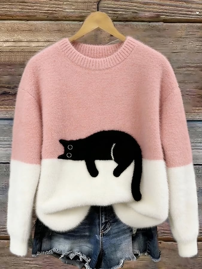 Arabella | Jersey Oversize Acogedor - Rosa
