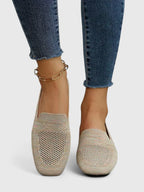 Flavia | Zapatillas Ortopédicas con Cordones - Beige