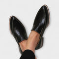 Carolina | Mocasines Ortopédicos Elegantes - Negro