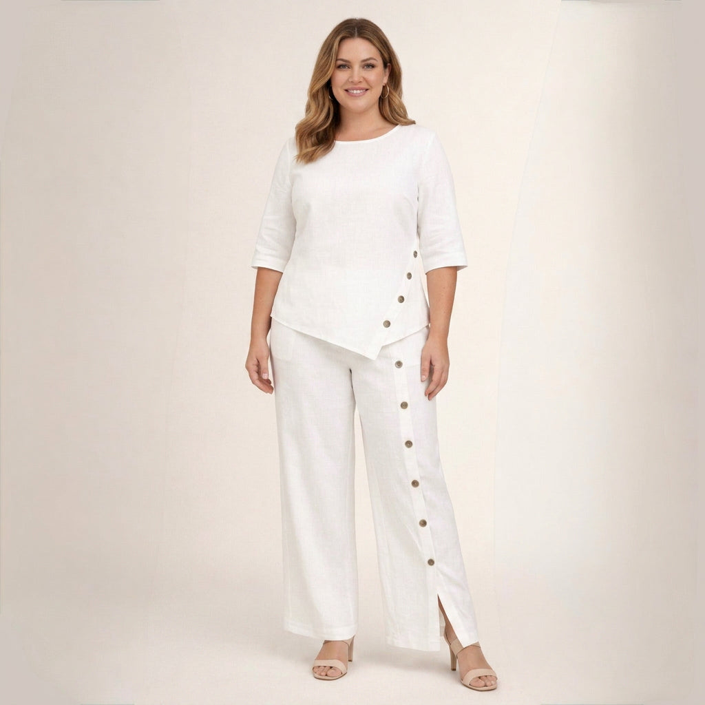 Cleofe | Conjunto Elegante de Lino